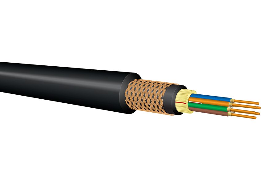 B-Series Breakout Corporation Optical - Braided-Armor LSZH Cables - ABS-Approved Cable